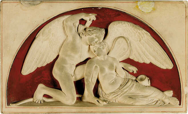 Барельеф с мифологическим сюжетом